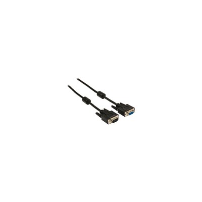 Cable de Extensión VGA VGA macho - VGA hembra Negro