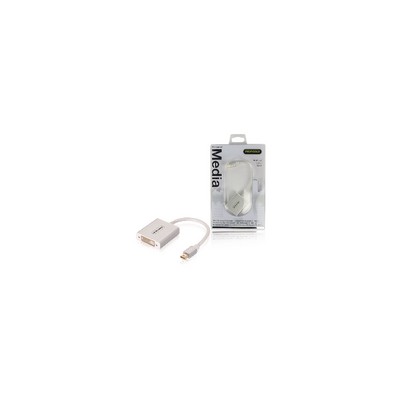 Mini DisplayPort Cable Mini DisplayPort Male - DVI-I 24+5-Pin Female 0.20 m White