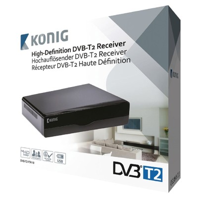 KONIG Receptor de alta definición