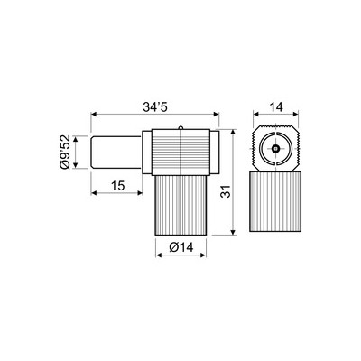 DH CONECTORES 10532 Y 10533 EN BLISTER