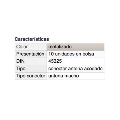 DH CONECTOR TV MACHO ACODADO METÁLICO BLINDADO