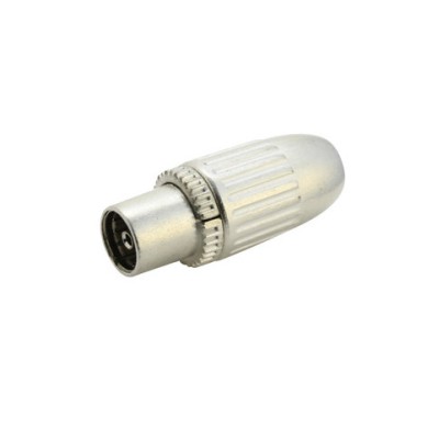 DH CONECTOR COAXIAL HEMBRA ANTENA METÁLICO BLINDADO