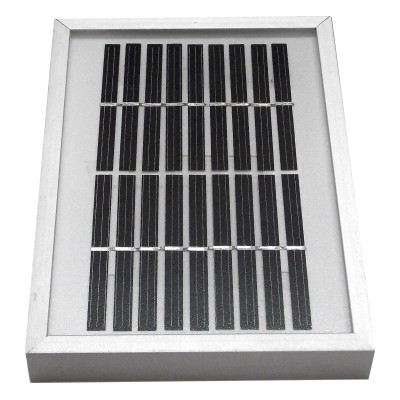 Panel solar de silicio cristalino  18V  3.6W