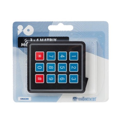 VELLEMAN TECLADO DE MEMBRANA MATRICIAL