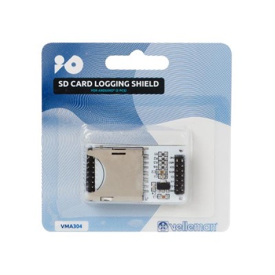 VELLEMAN SHIELD DE LOGGING TARJETA SD