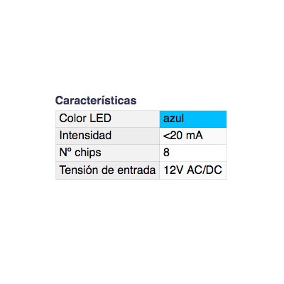 DH PILOTO CON LED MULTICHIP