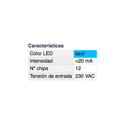 DH PILOTO CON LED MULTICHIP