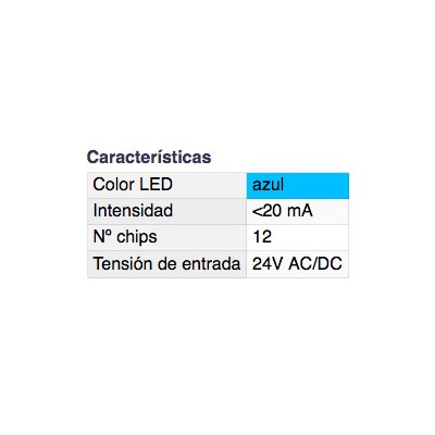 DH PILOTO CON LED MULTICHIP