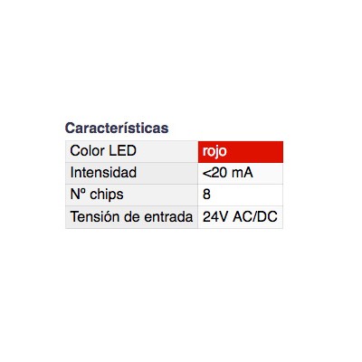 DH PILOTO CON LED MULTICHIP