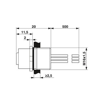 PHOENIX CONECTOR ENCHUFABLE