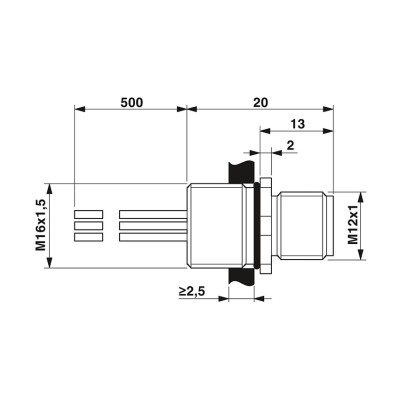 PHOENIX CONECTOR ENCHUFABLE