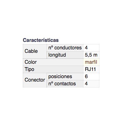 DH CONEXIÓN TELEFÓNICA MACHO A MACHO