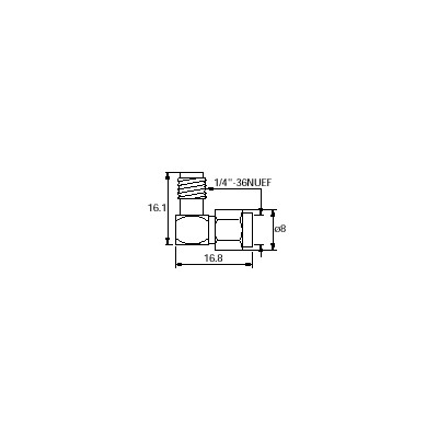 ARISTON CONECTOR ADAPTADOR SMA