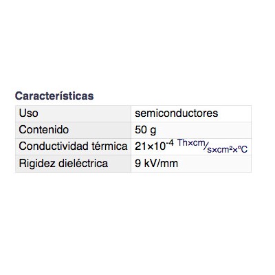 DH SILICONA TÉRMICA EN BOTE PARA SEMICONDUCTORES