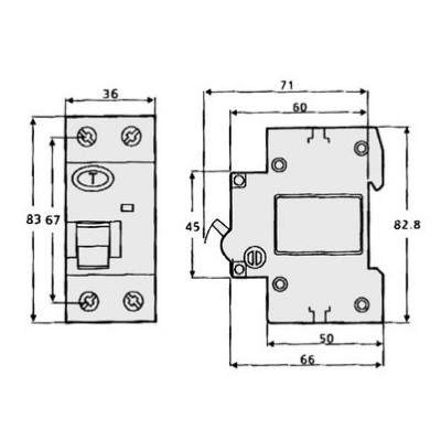 INTERUPTOR DIFERENCIAL 25A