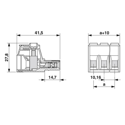 PHOENIX CONECTOR PARA PLACA DE CIRCUITO IMPRESO