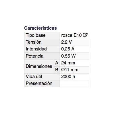 DH LAMPARITA DE FILAMENTO