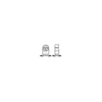 SEPARADOR INFERIOR PARA TRANSISTOR, 10 ud