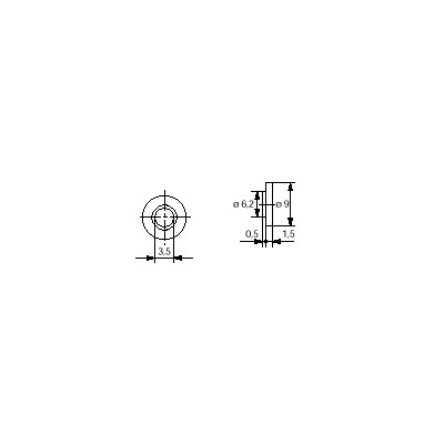 ARANDELA AISLANTE LATERAL TRANSISTOR