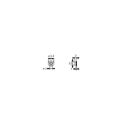 ARANDELA AISLANTE LATERAL TRANSISTOR, 100 ud