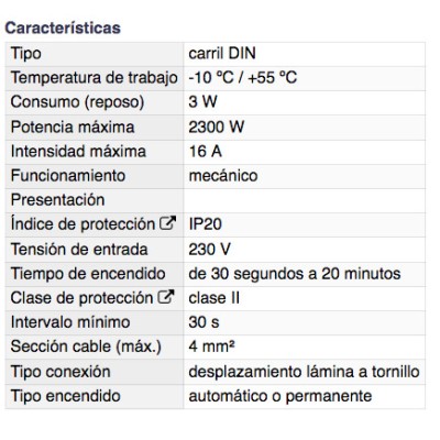 DH MINUTERO ESCALERA