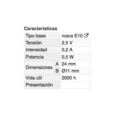 DH LAMPARITA DE FILAMENTO