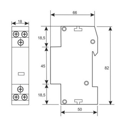 CONTACTOR BIPOLAR 20A