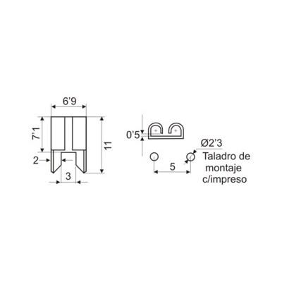 DH PINZA PORTAFUSIBLE