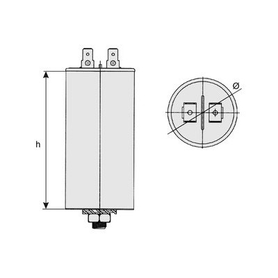 DH CONDENSADOR PARA ARRANQUE DE MOTORES