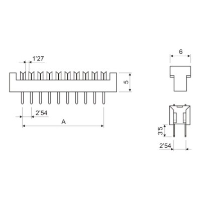 DH CONECTOR DOBLE LÍNEA