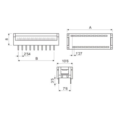 DH CONECTOR DOBLE LÍNEA