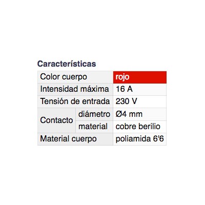 DH BANANA DE SEGURIDAD MULTICONTACTO