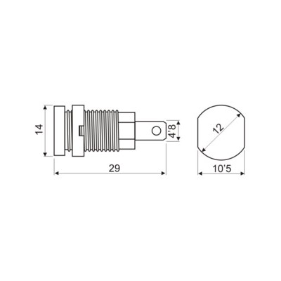 DH HEMBRILLA DE SEGURIDAD 4 MM