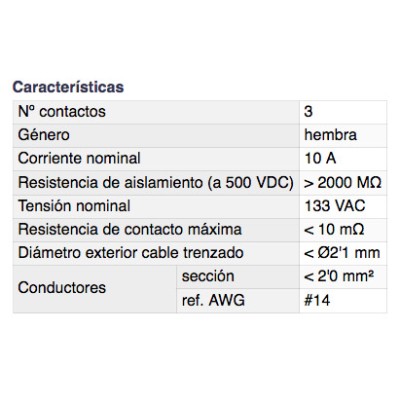 DH CONECTOR MICRO HEMBRA