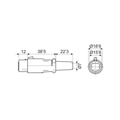 DH CONECTOR MICRO HEMBRA