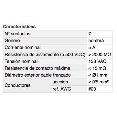 DH CONECTOR MICRO HEMBRA