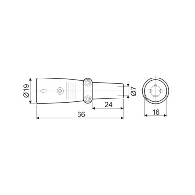 DH CONECTOR MICRO MACHO