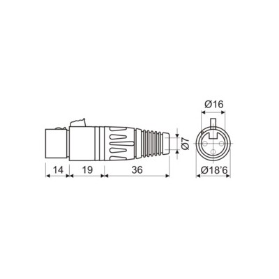 DH CONECTOR MICRO HEMBRA