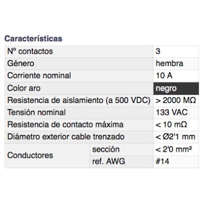 DH CONECTOR MICRO HEMBRA