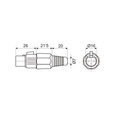 DH CONECTOR MICRO HEMBRA