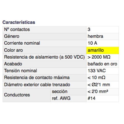 DH CONECTOR MICRO HEMBRA