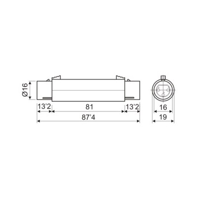 DH ADAPTADOR MICRO HEMBRA A MICRO HEMBRA