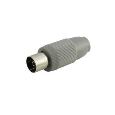 DH CONECTOR COAXIAL ANTENA HEMBRA GRIS