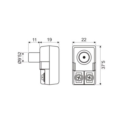 DH CONECTOR  BALUM MACHO