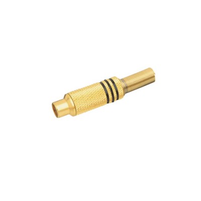 DH CONECTOR COAXIAL RCA HEMBRA METÁLICO