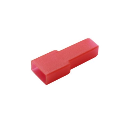 DH FUNDA FASTON 6,3 MM ROJA