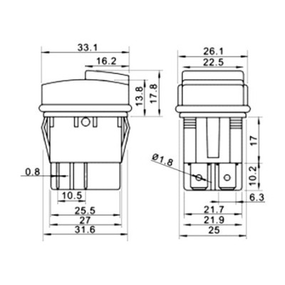 DH INTERRUPTOR UNIPOLAR