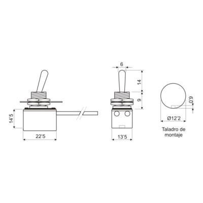 DH INTERRUPTOR UNIPOLAR