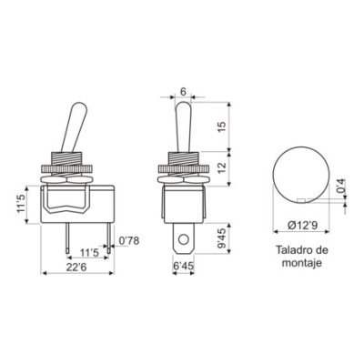 DH INTERRUPTOR UNIPOLAR