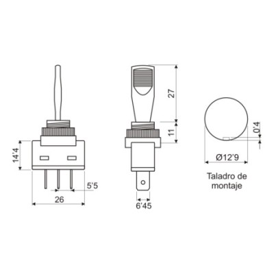 DH INTERRUPTOR UNIPOLAR